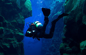 snorkeling silfra reykavik mergulho nadar fenda tectonica