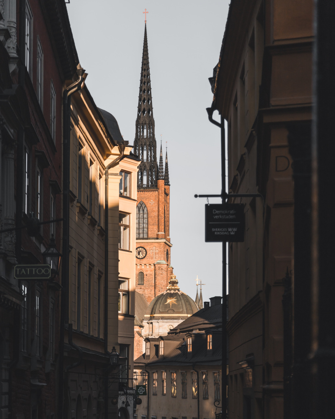 Strolling through the streets of Stockholm
