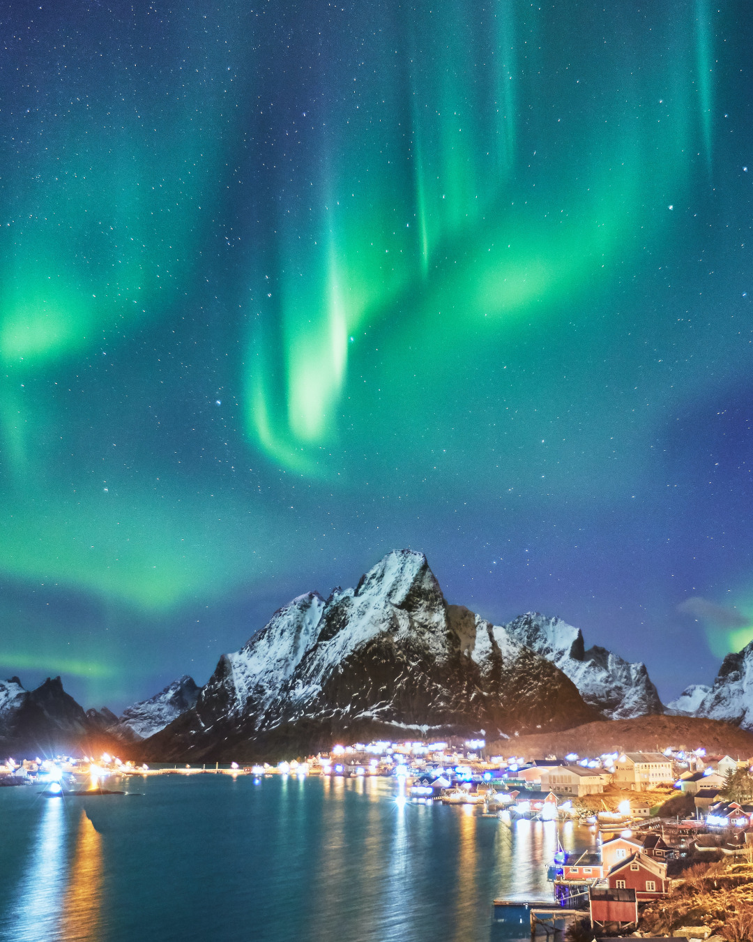 Northern Lights in Lofoten