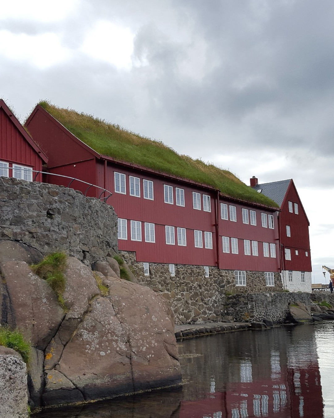 The Old Town of Tórshavn in the Faroe Islands