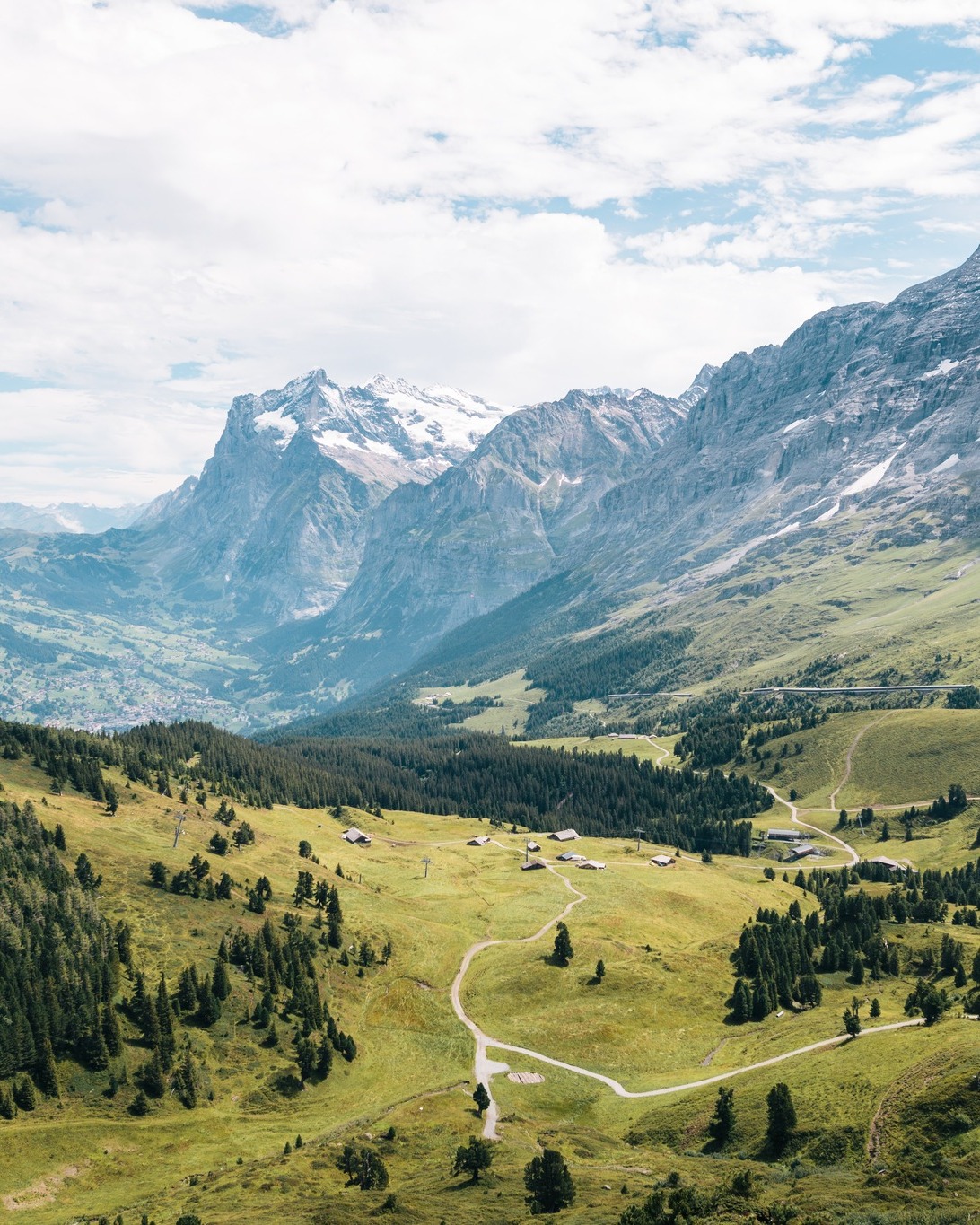 Switzerland landscape for nature enthusiasts