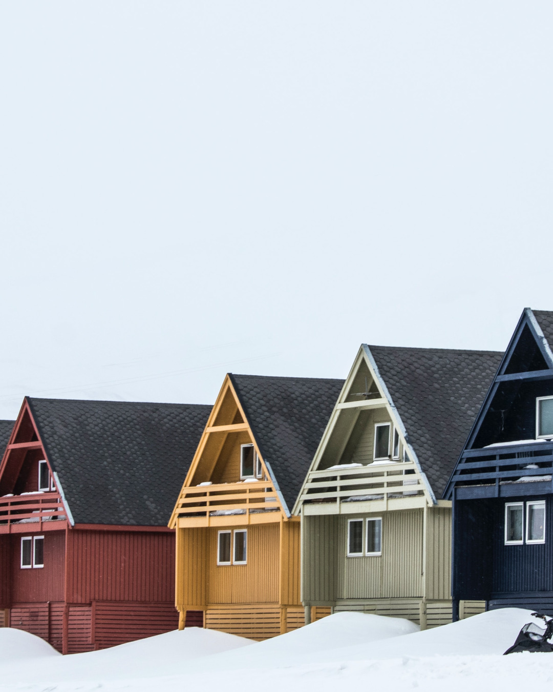 Svalbard’s Colorful Houses
