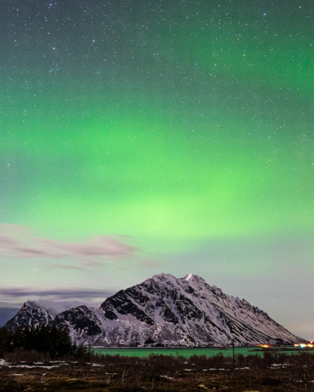 Authentic Aurora Borealis in Iceland