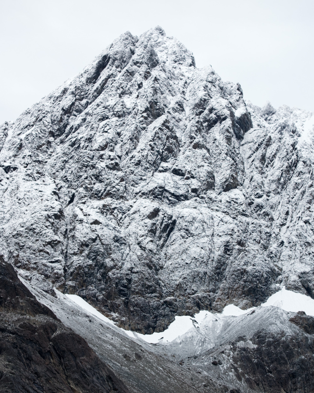 Beauty of Snowy Norwegian Fjords