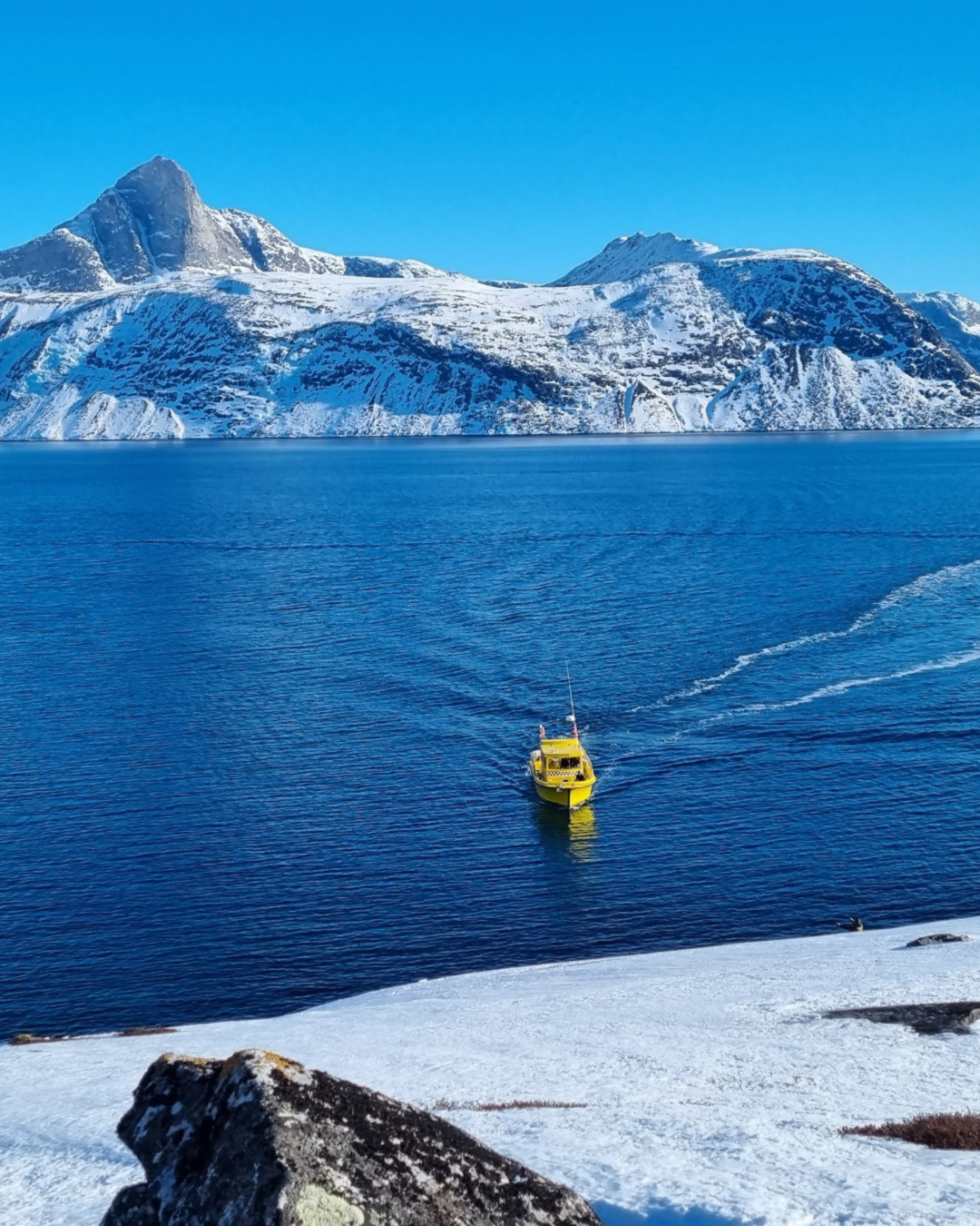 Water Taxi in Ilulissat, Greenland