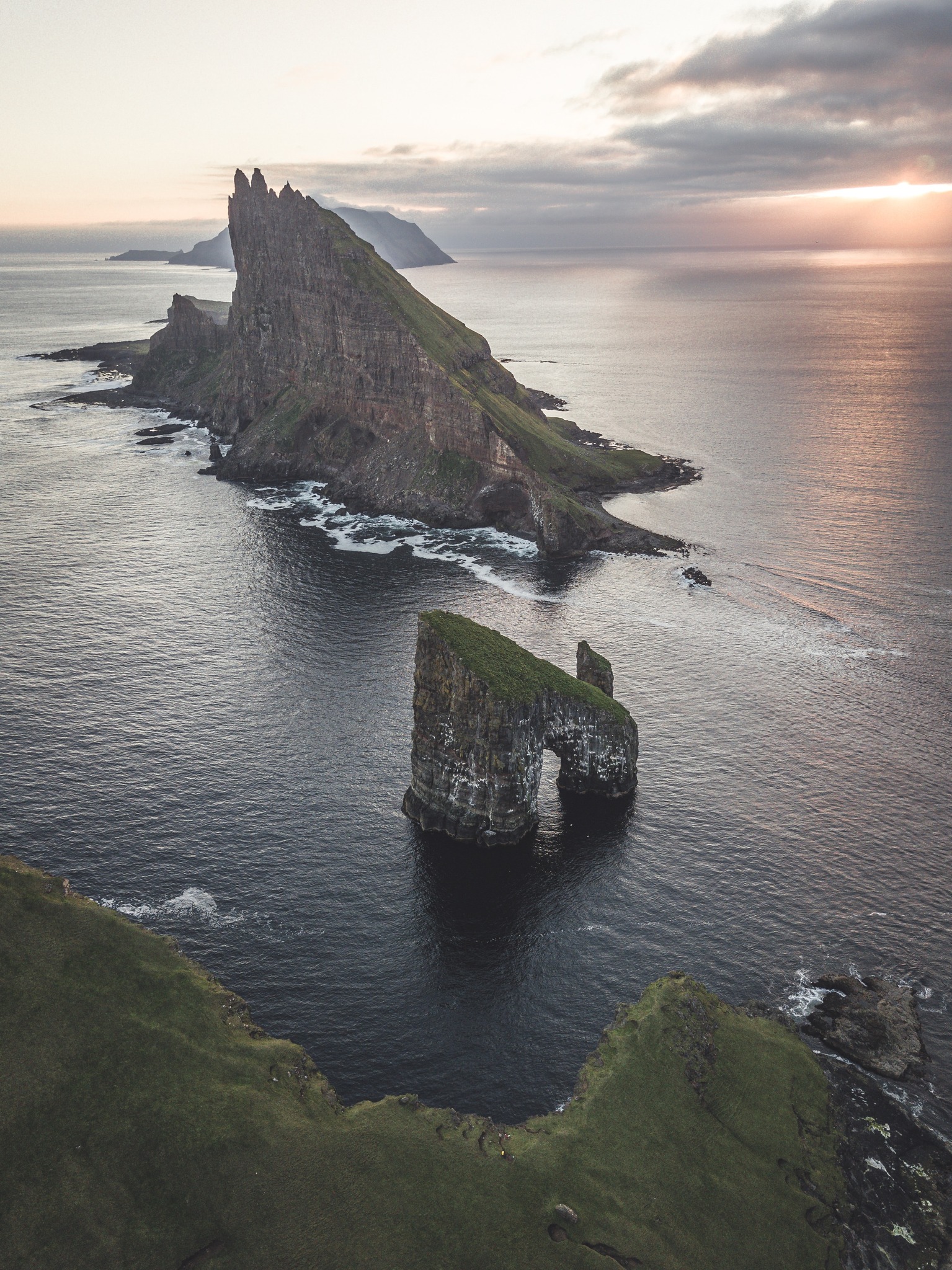 Visit the Nordics Drangarnir Boat Tour
