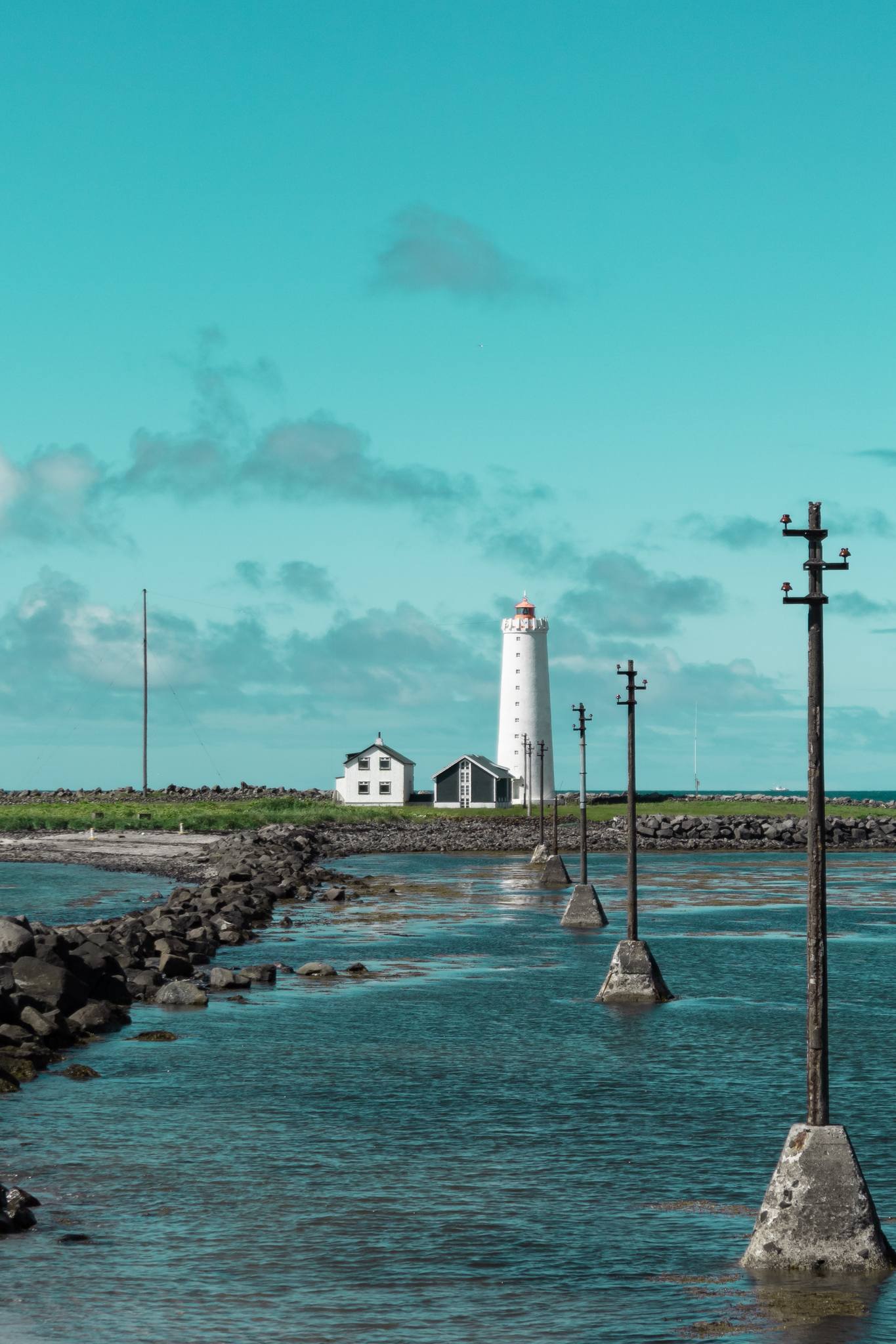 Grota Lighthouse in Reykjavik